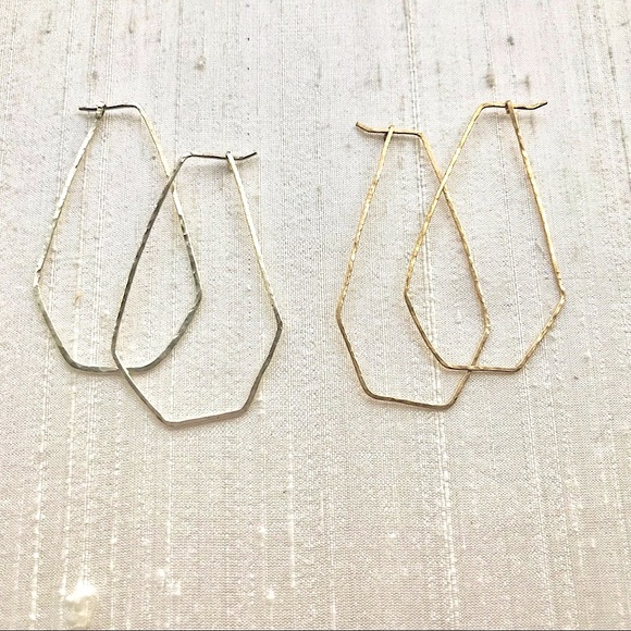 Gold Artisan-Made Earrings - Picture 4 of 5